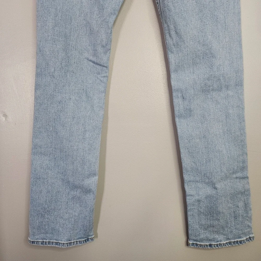 Hollister SlimStraight‎ Epic Flex Distressed Light Blue Denim Jeans Mens 29x32